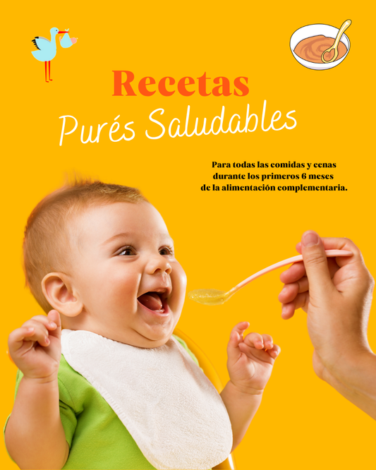 Guia de purés saludables alimentación complementaria