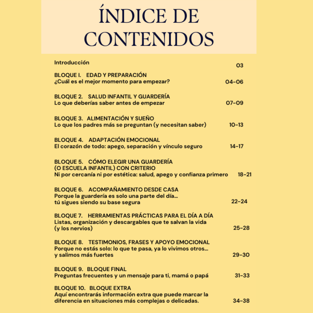 Guia Escuela Infantil
