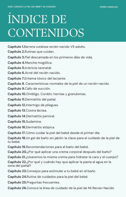 Guía del Cuidado de la piel