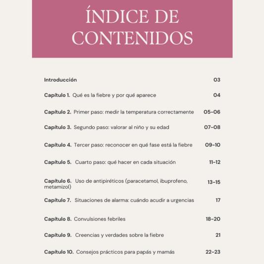 Guía Manejo de la Fiebre