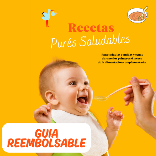 Guia de purés saludables alimentación complementaria